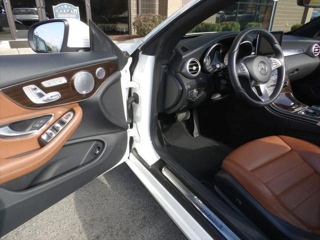 used 2018 Mercedes-Benz C-Class car, priced at $36,990