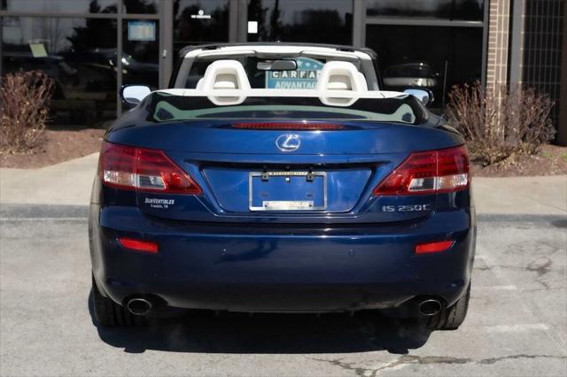 used 2011 Lexus IS 250C car, priced at $21,990