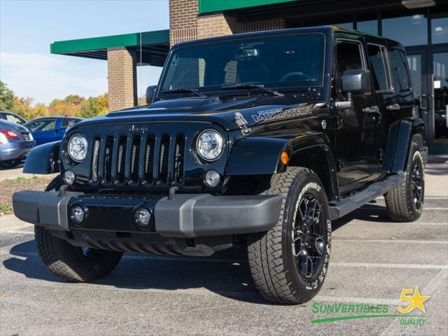 used 2017 Jeep Wrangler Unlimited car, priced at $33,990