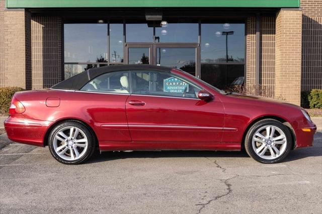 used 2008 Mercedes-Benz CLK-Class car, priced at $16,990