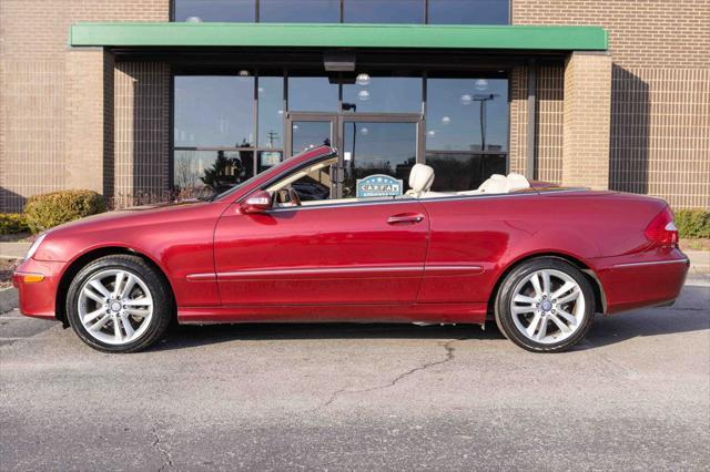 used 2008 Mercedes-Benz CLK-Class car, priced at $16,990