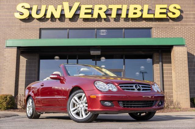 used 2008 Mercedes-Benz CLK-Class car, priced at $16,990