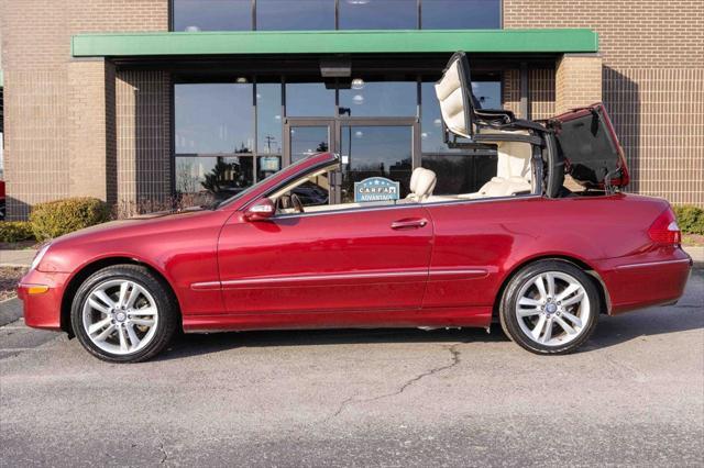 used 2008 Mercedes-Benz CLK-Class car, priced at $16,990