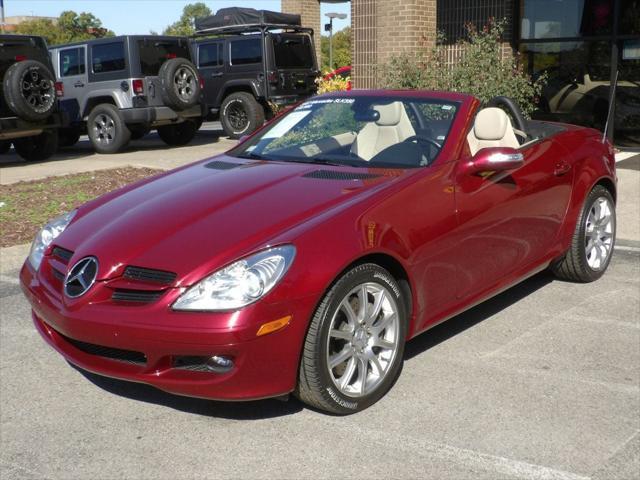 used 2007 Mercedes-Benz SLK-Class car, priced at $19,990