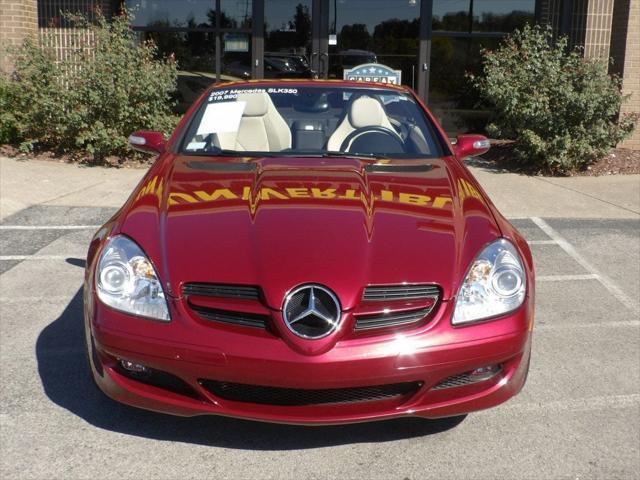 used 2007 Mercedes-Benz SLK-Class car, priced at $19,990