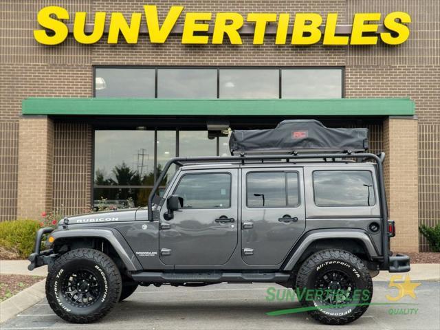 used 2017 Jeep Wrangler Unlimited car, priced at $37,490