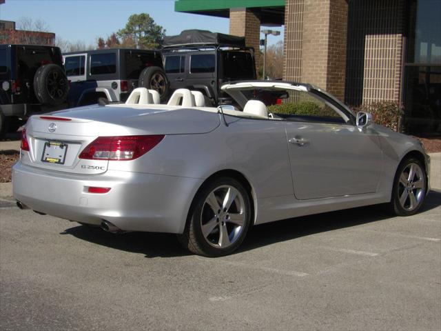 used 2012 Lexus IS 250C car, priced at $24,990