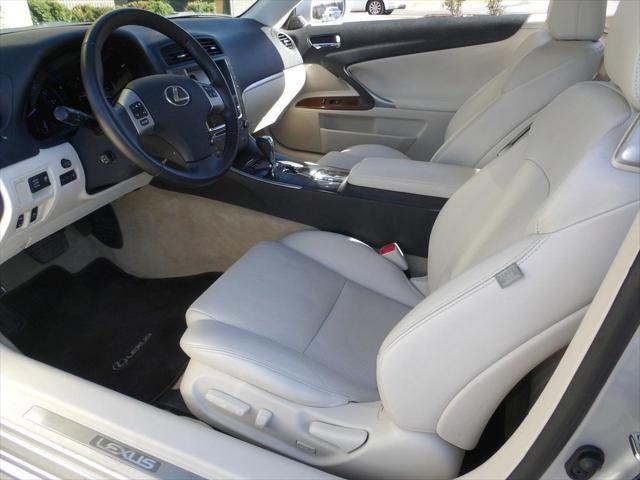 used 2012 Lexus IS 250C car, priced at $24,990