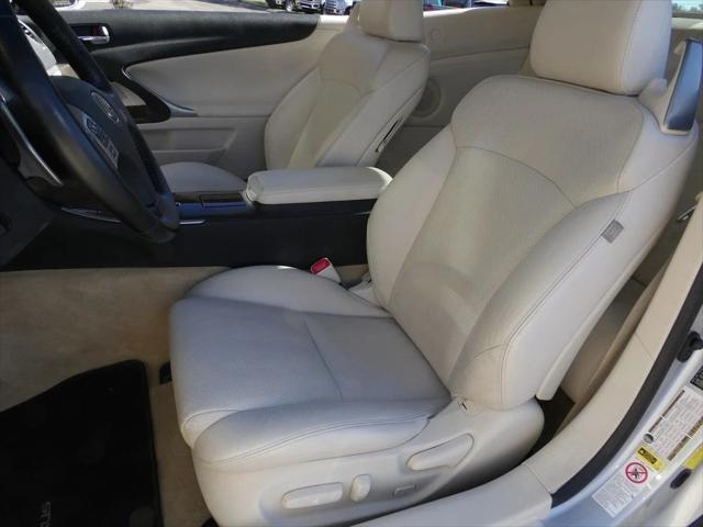 used 2012 Lexus IS 250C car, priced at $24,990