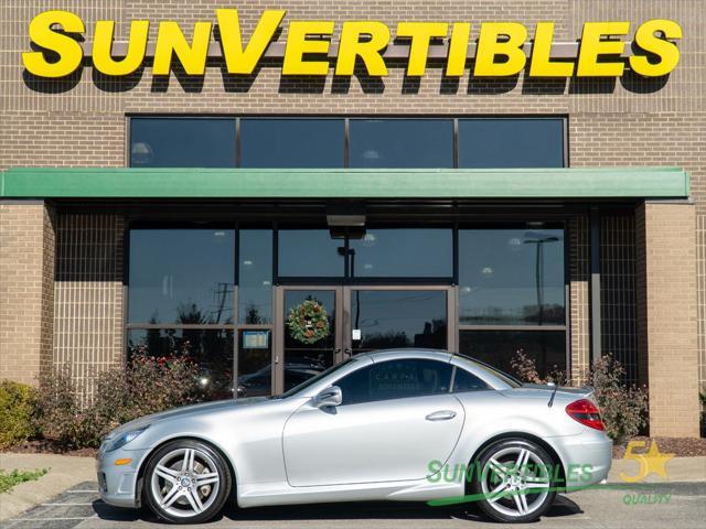 used 2011 Mercedes-Benz SLK-Class car, priced at $23,990