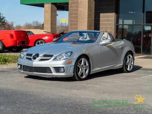 used 2011 Mercedes-Benz SLK-Class car, priced at $23,990