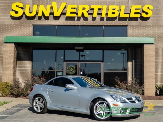 used 2011 Mercedes-Benz SLK-Class car, priced at $23,990