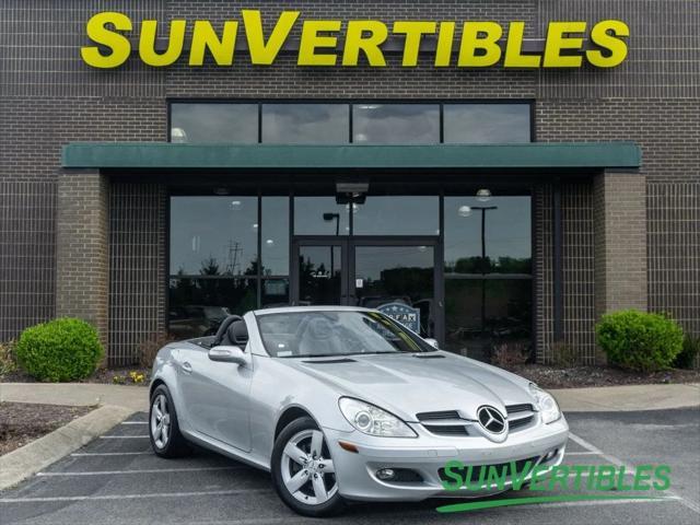 used 2006 Mercedes-Benz SLK-Class car, priced at $13,990