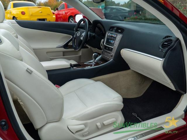 used 2011 Lexus IS 250C car, priced at $24,990