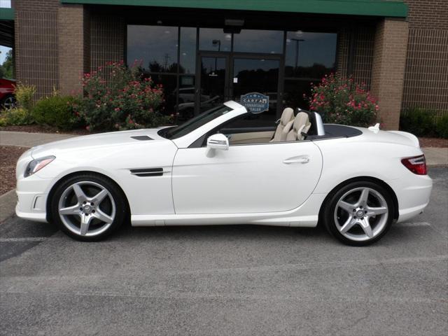 used 2013 Mercedes-Benz SLK-Class car, priced at $24,990