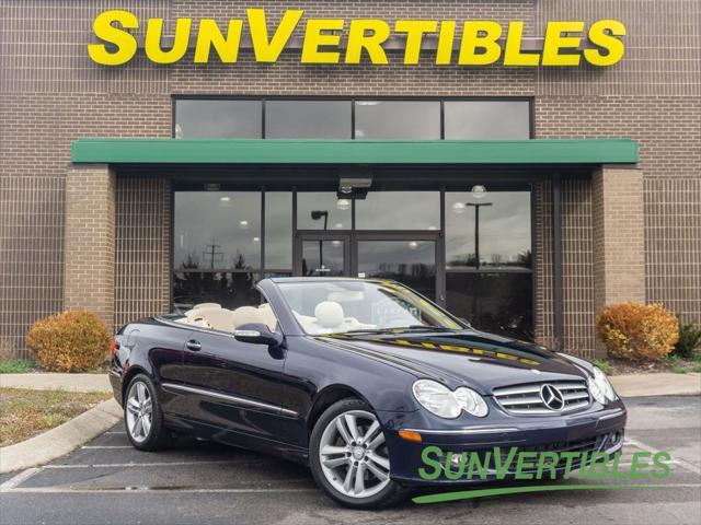 used 2009 Mercedes-Benz CLK-Class car, priced at $15,490