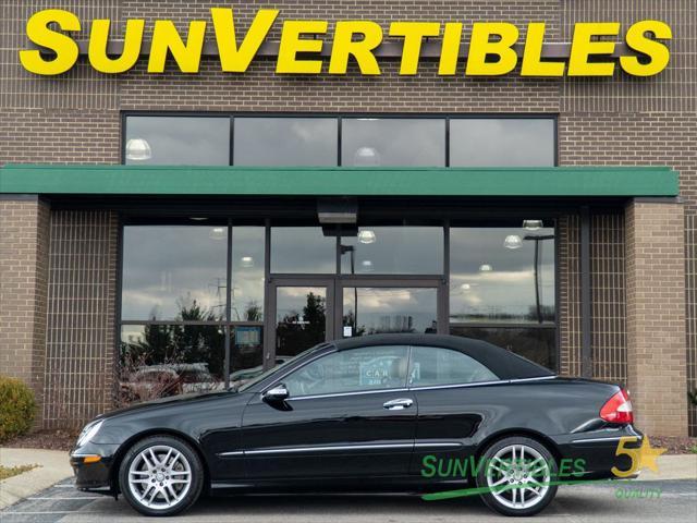 used 2008 Mercedes-Benz CLK-Class car, priced at $17,990