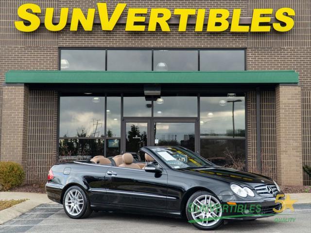 used 2008 Mercedes-Benz CLK-Class car, priced at $17,990