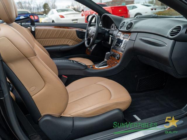 used 2008 Mercedes-Benz CLK-Class car, priced at $17,990