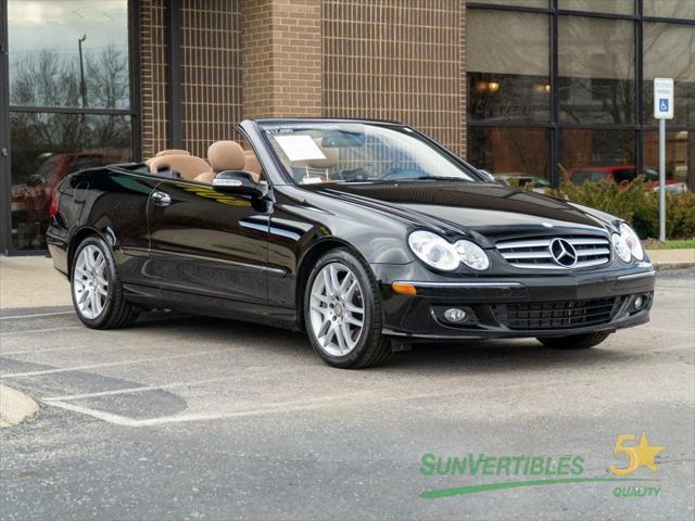 used 2008 Mercedes-Benz CLK-Class car, priced at $17,990