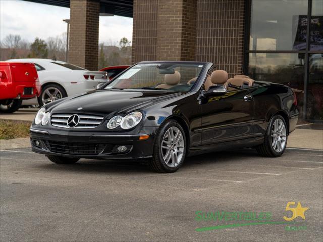 used 2008 Mercedes-Benz CLK-Class car, priced at $17,990