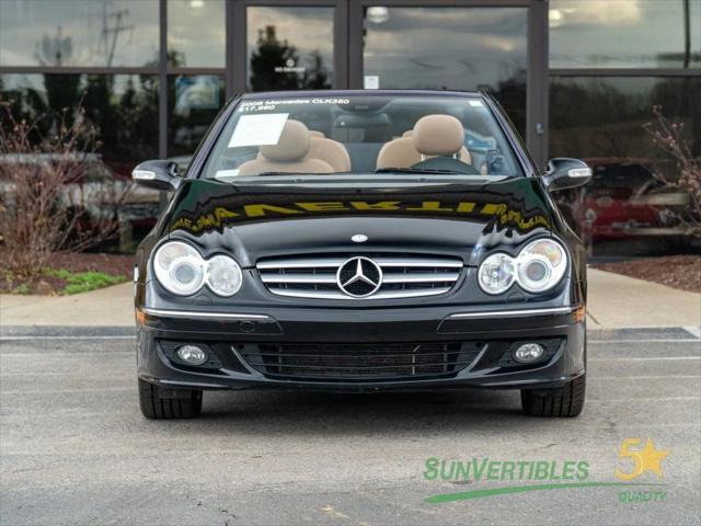 used 2008 Mercedes-Benz CLK-Class car, priced at $17,990