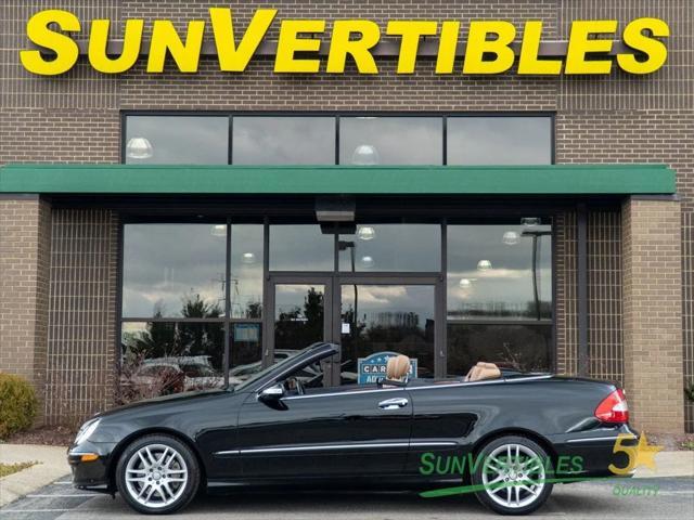 used 2008 Mercedes-Benz CLK-Class car, priced at $17,990