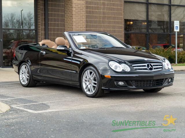 used 2008 Mercedes-Benz CLK-Class car, priced at $17,990