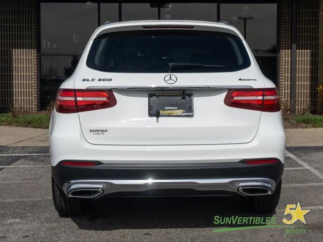 used 2018 Mercedes-Benz GLC 300 car, priced at $28,975