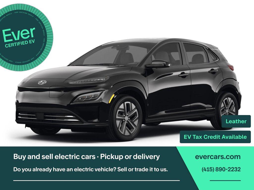 used 2023 Hyundai Kona EV car, priced at $24,909