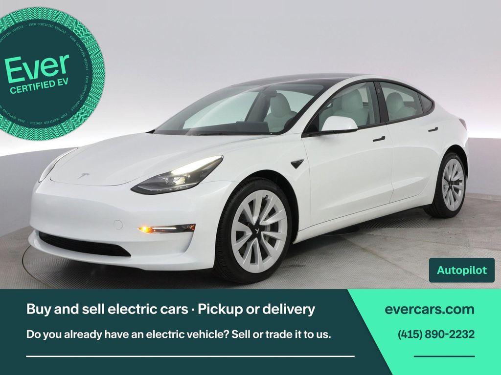 used 2023 Tesla Model 3 car, priced at $31,444