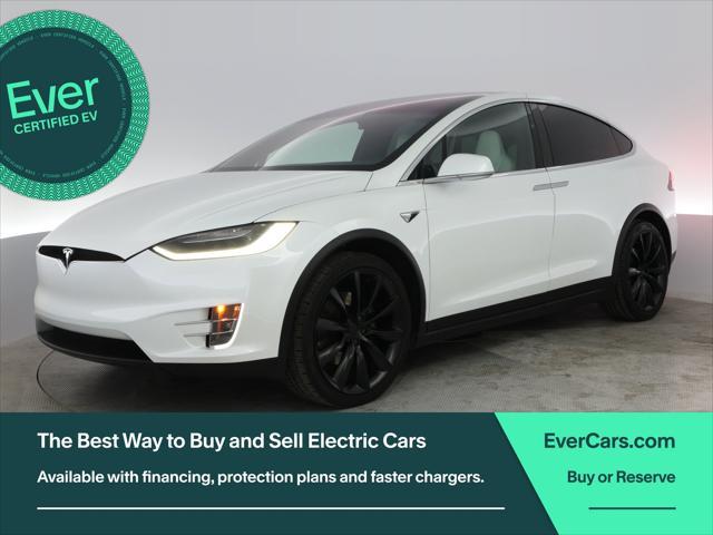 used 2020 Tesla Model X car, priced at $36,999