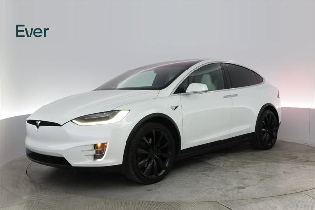 used 2020 Tesla Model X car, priced at $36,999