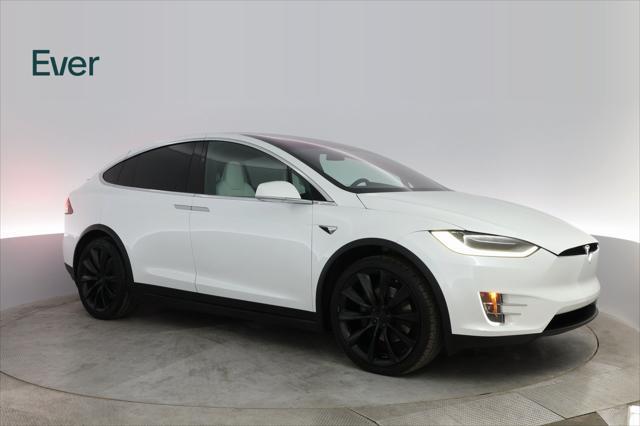 used 2020 Tesla Model X car, priced at $36,999
