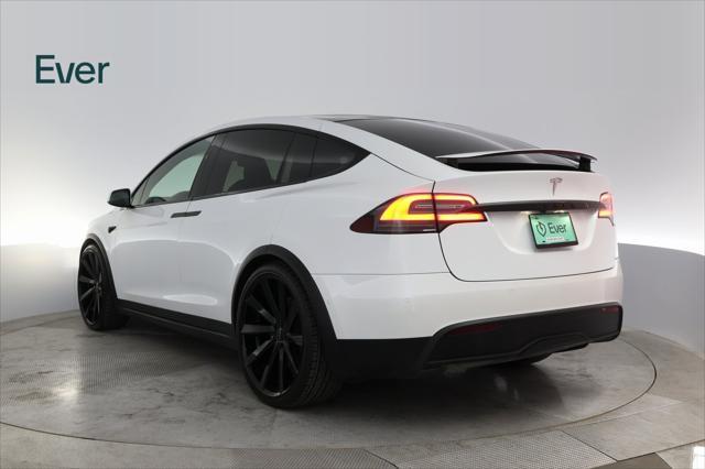 used 2022 Tesla Model X car, priced at $52,999