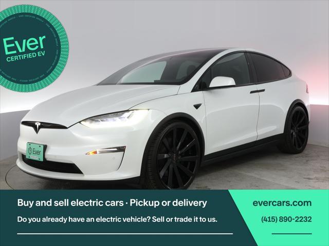 used 2022 Tesla Model X car, priced at $52,999