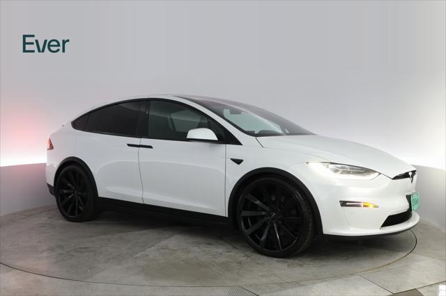 used 2022 Tesla Model X car, priced at $52,999