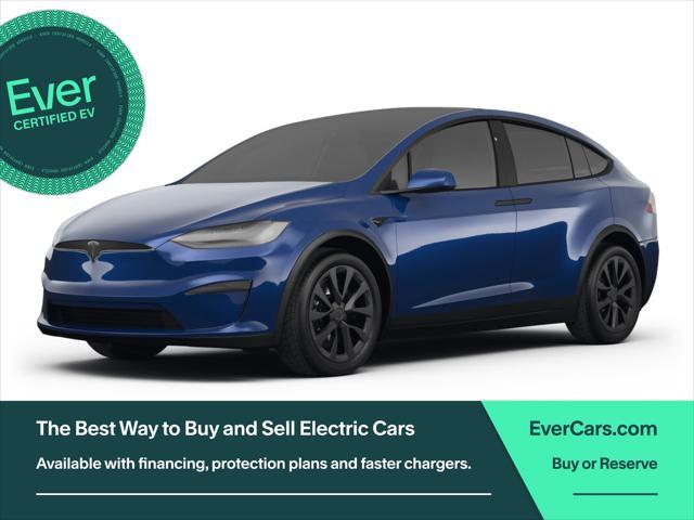used 2022 Tesla Model X car, priced at $56,999