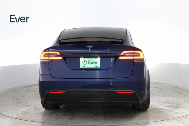 used 2022 Tesla Model X car, priced at $56,399