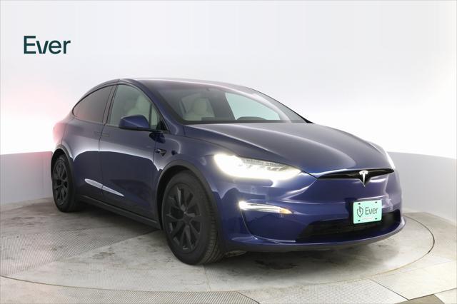 used 2022 Tesla Model X car, priced at $56,399