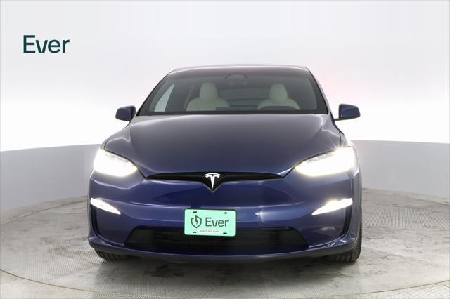 used 2022 Tesla Model X car, priced at $56,399