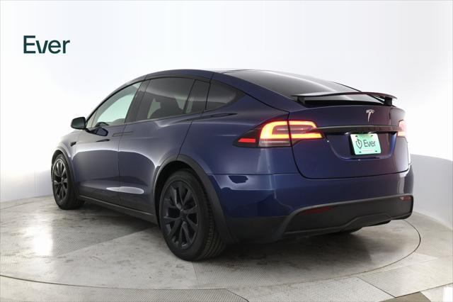 used 2022 Tesla Model X car, priced at $56,399