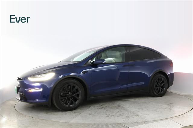used 2022 Tesla Model X car, priced at $56,399
