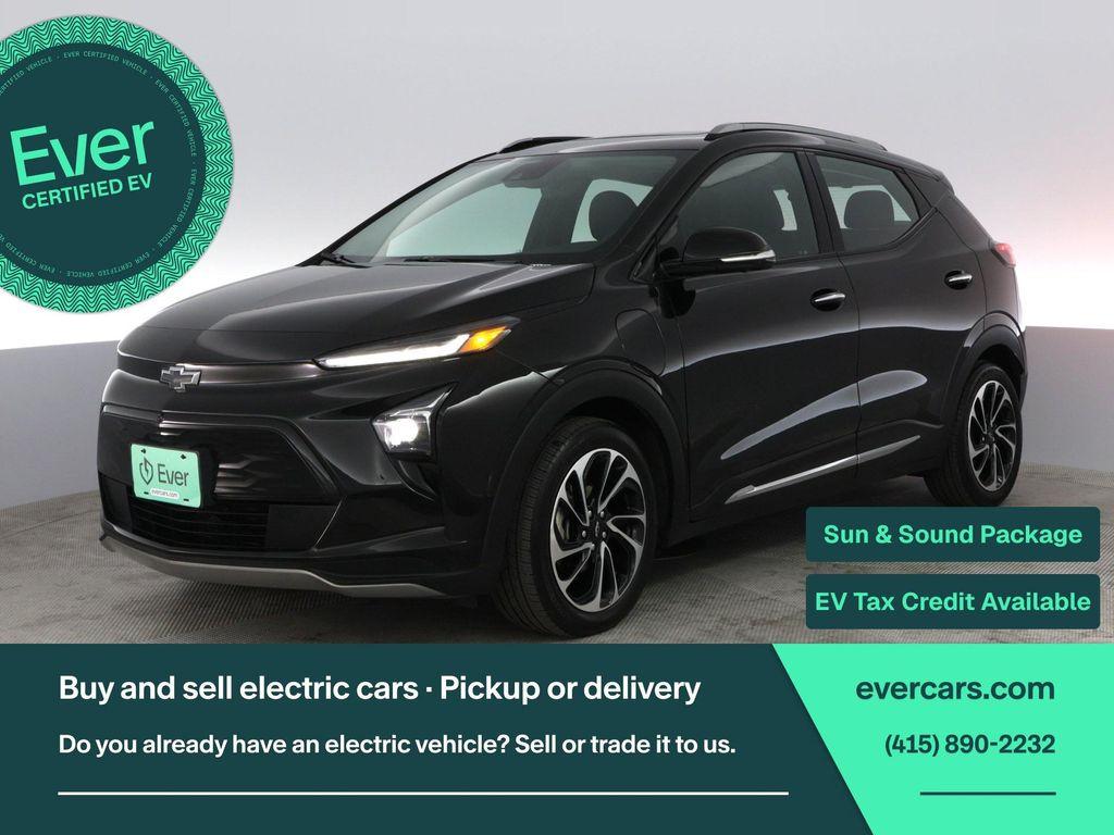 used 2022 Chevrolet Bolt EUV car, priced at $21,499