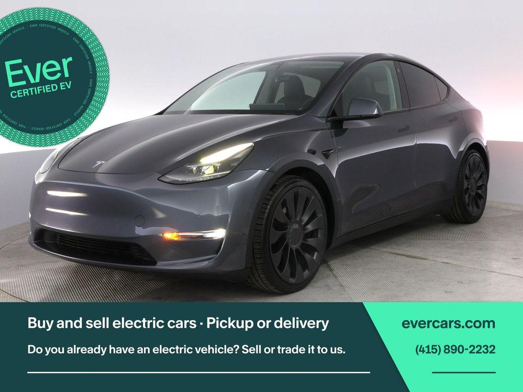 used 2022 Tesla Model Y car, priced at $29,799