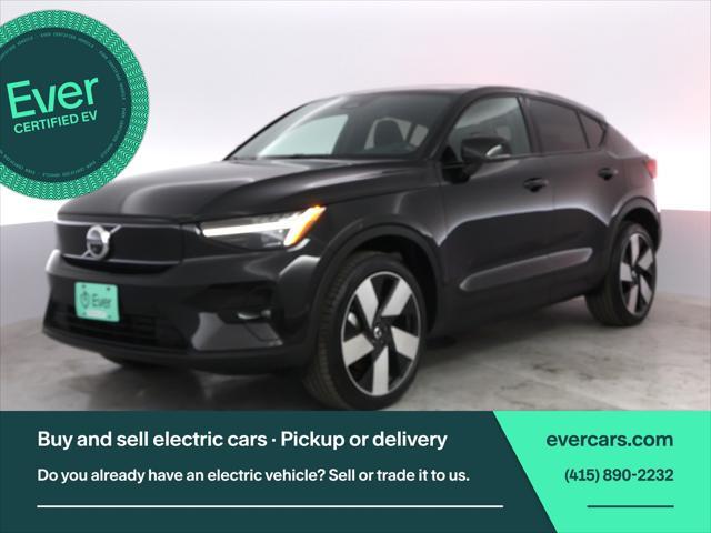 used 2023 Volvo C40 Recharge Pure Electric car, priced at $37,499