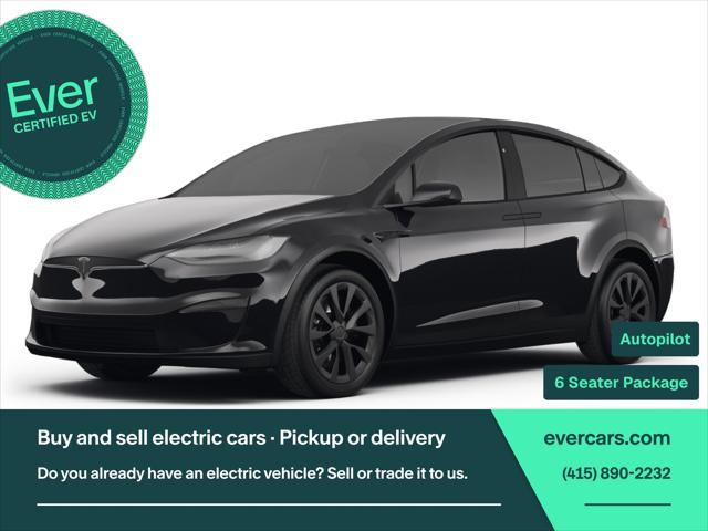 used 2023 Tesla Model X car, priced at $56,999
