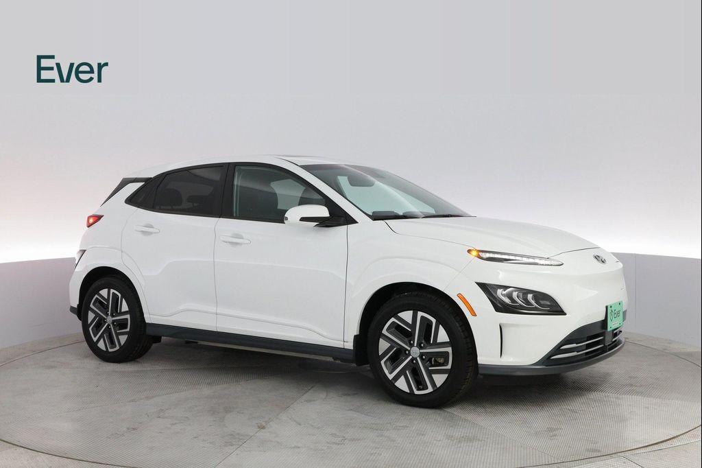 used 2022 Hyundai Kona EV car, priced at $23,999