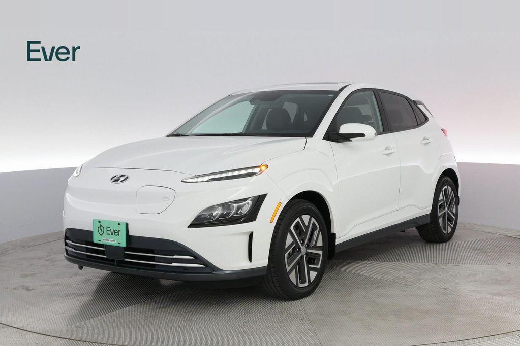 used 2022 Hyundai Kona EV car, priced at $23,999