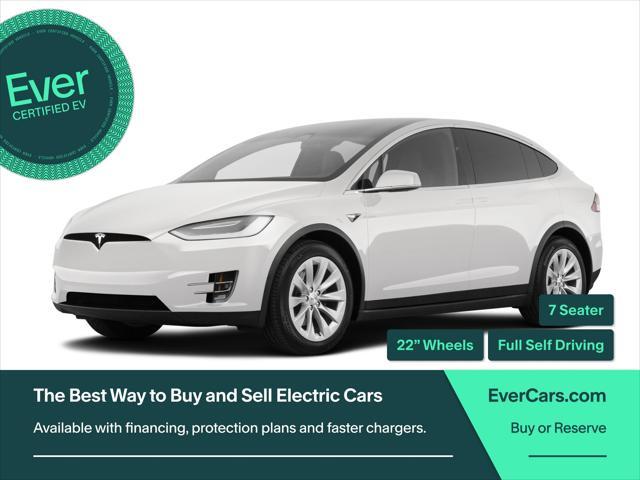 used 2020 Tesla Model X car, priced at $48,999